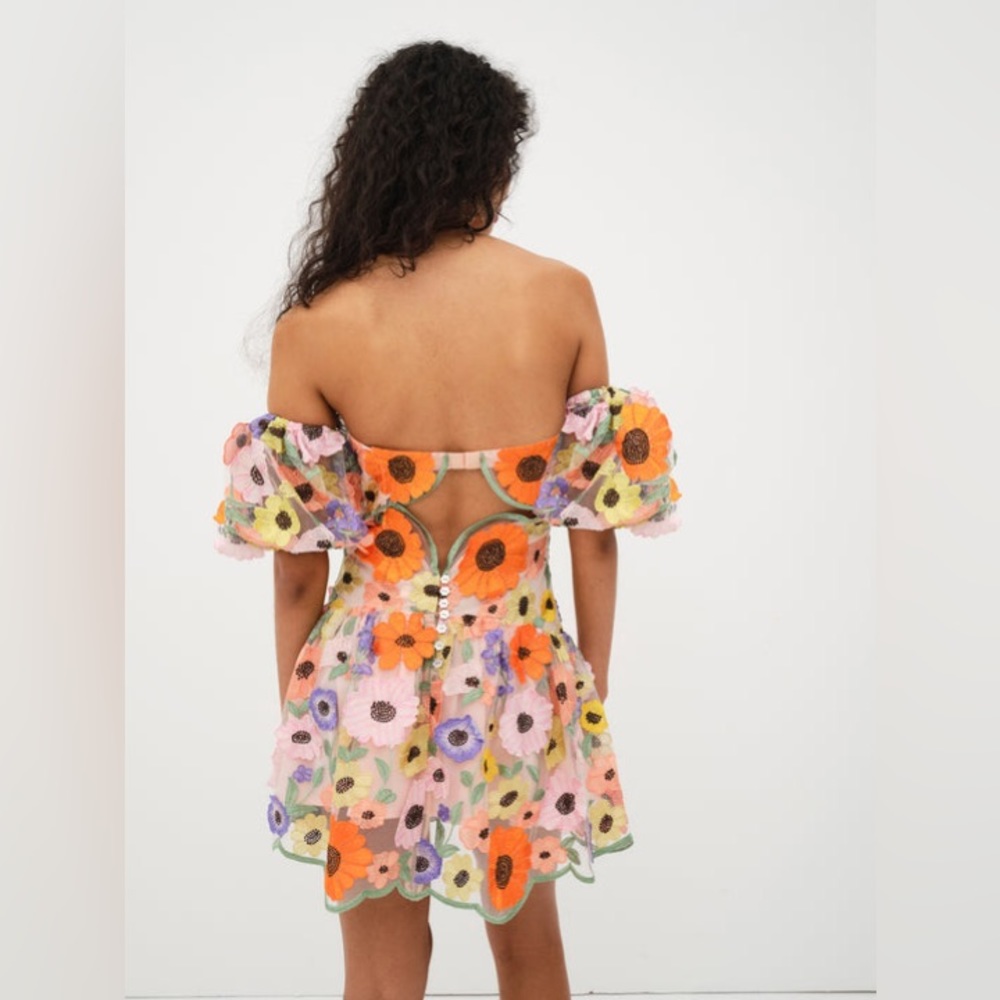 For Love and Lemons Prato Mini Dress NEW - Picture 4 of 16